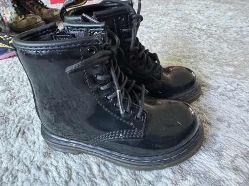 Martens black patent - martens,
