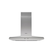 Hotpoint 70cm Chimney Cooker Hood - Stainless Steel PHC77FLBIX