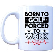 Born to Golf Mug, Funny Golf