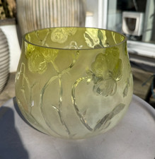 antique lime green yellow