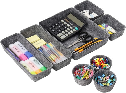 Desk drawer organiser felt - organiser,
