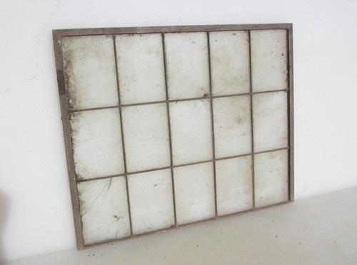 Vintage copper framed glass - vintage,