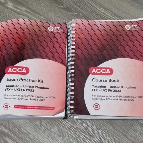 Bpp learning media - acca, tx-uk