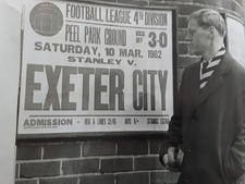Accrington Stanley FC 1962 - Picture 10"×9" of Fixture that Never Was