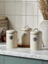 3pc Tea Coffee Sugar Canisters
