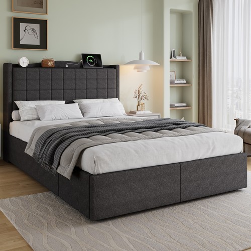 4ft6 double linen - 4ft6,