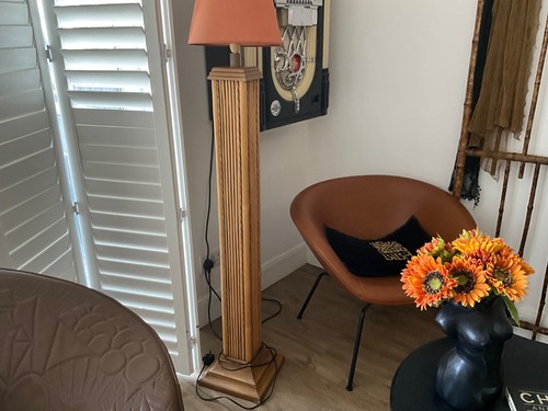 Bamboo wood standing lamp - bamboo/wood,