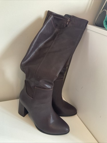 New look burgundy high - look, leg