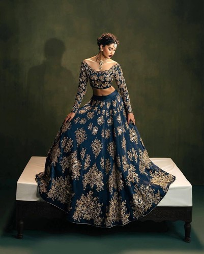 New indian bridal lehnga choli - indian,