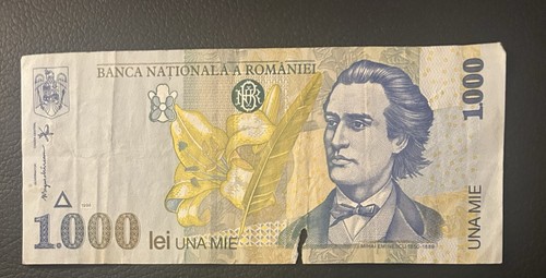 1998 romania 1000 lei - 1998,