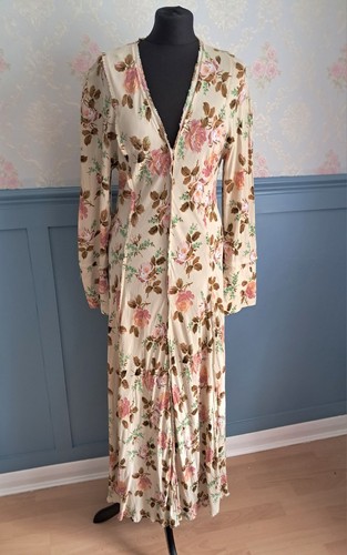 Zara floaty rose print - print, long