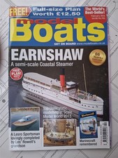 Model Boats Plan "Earnshaw" by