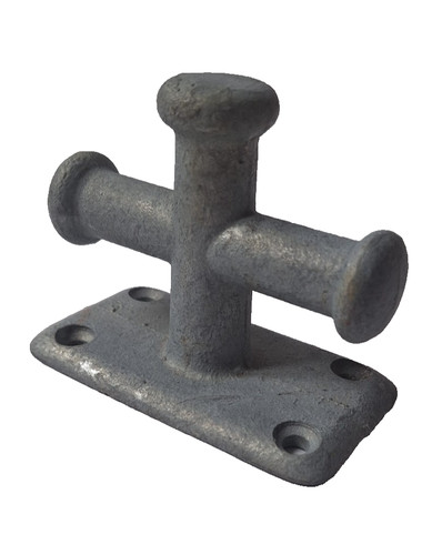 Galvanised boat mooring - boat,