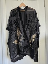 Velvet Devore Burnout black