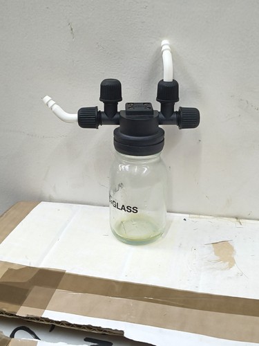Buchi woulff bottle - woulff, vacuum