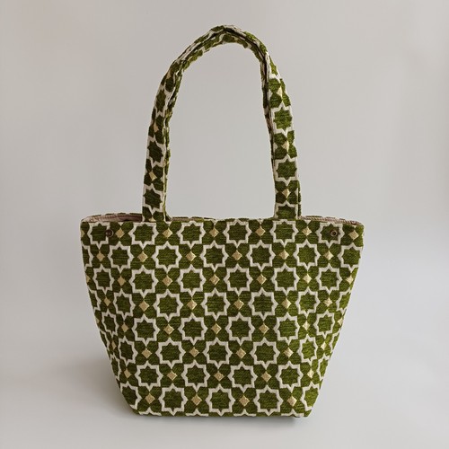 Moroccan velvet tote bag - velvet,