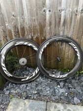 Front Zipp 404 Firecrest Carbon Aero Wheel Rim Brake Tubular TT Tri Triathlon