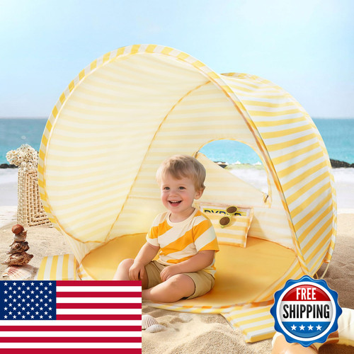 Tiny land baby - baby, beach