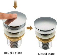 Basin Sink Waste Slotted Pop