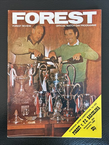 1980 nottingham forest v - nottingham,