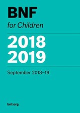 BNF for Children (BNFC) 2018-2019 by Paediatric Formulary Committee Book The