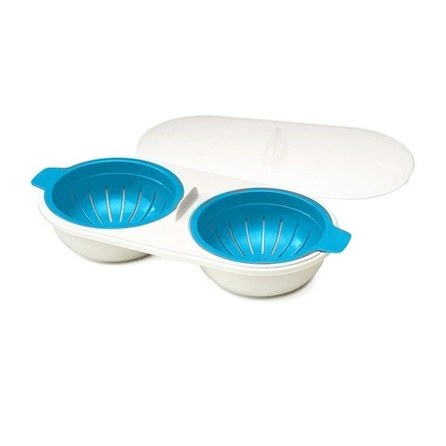 Microwave egg poacher food - egg,