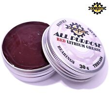 ALL PURPOSE Red Lithium Grease For Bikes Cycles Car Bearings Lubricant 30g