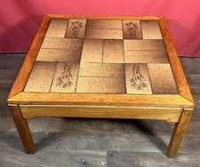 Mid Century Tiled Top Floral