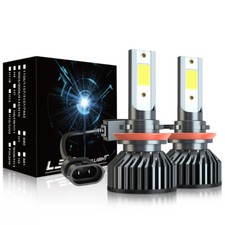 2x Bulbs H11 LED Super White