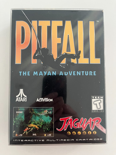 Pitfall atari jaguar box cart - atari,