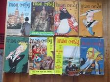 8  Vintage Men Only Magazines  All pictured  1950s