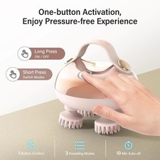 Waterproof Electric Head Brain Massage Wireless Scalp Massager Hair Growth UK