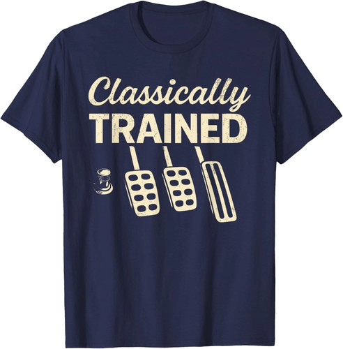 Classically trained with - trained,