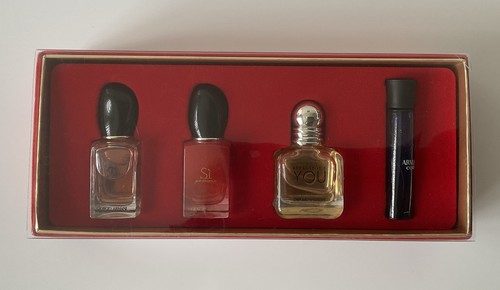 Giorgio armani boxed set 4 - armani,