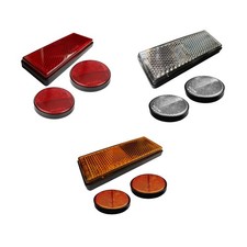 3Pcs Motorcycle Reflector