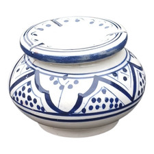 Moroccan Large Ceramic Ashtray