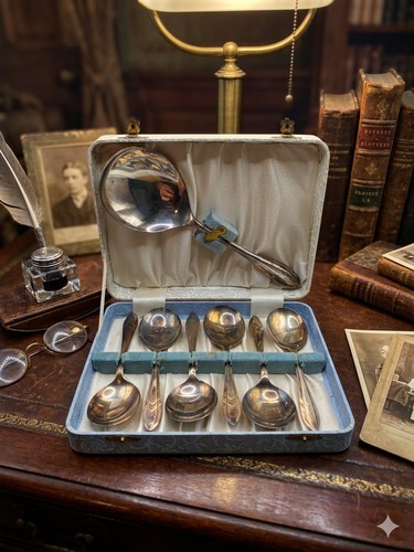 Vintage epns silver dessert - silver,