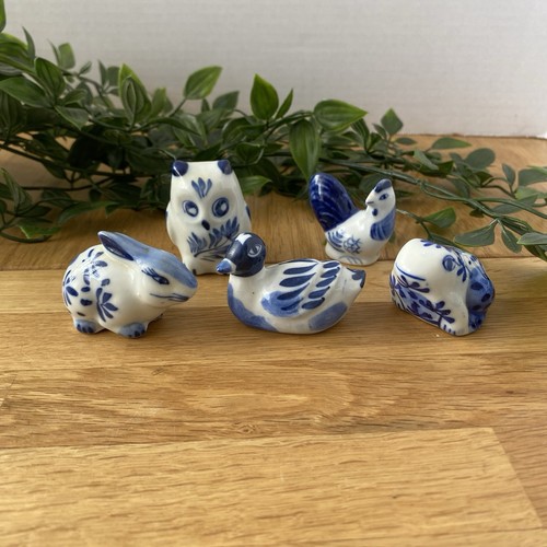 Vintage miniature blue - miniature,