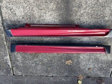 MINI COOPER S R50 R53 AERO SIDE SKIRTS RED