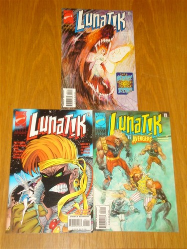 Lunatik marvel comics - #1-3,