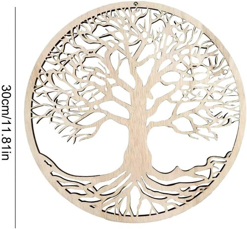 Tree life round - tree,