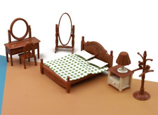 Complete bedroom set  1:16th scale dolls house furniture modern UH