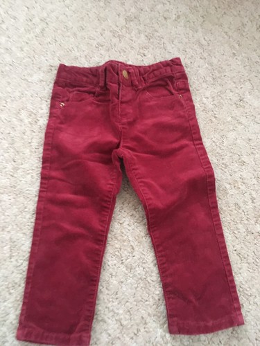 Zara baby girl - red, cords
