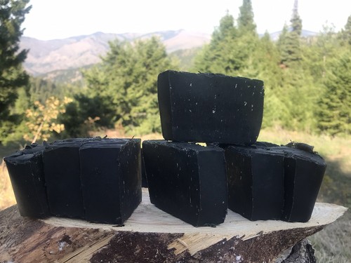 Pine tar charcoal hunting - pine,