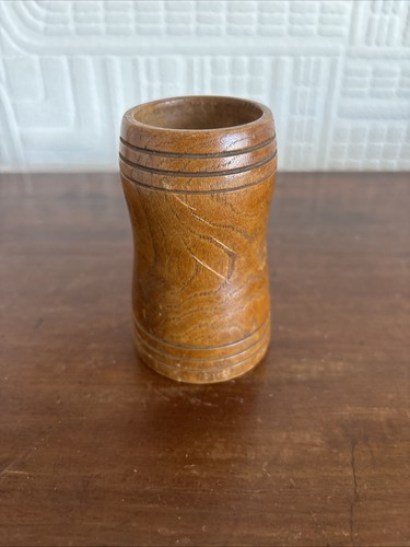 Antique treen turned wood - antique,