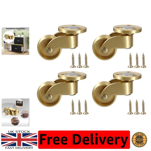 Universal solid brass castors - universal,