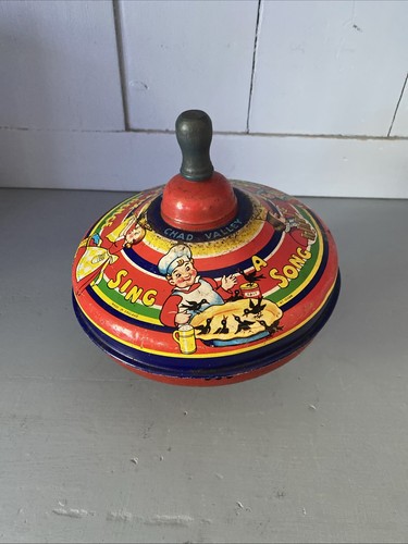 Vintage spinning top - top, chad