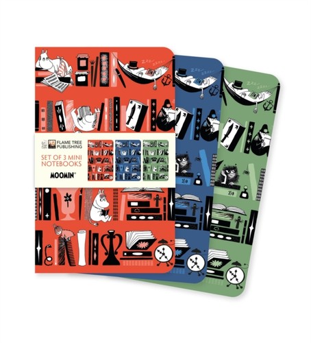 Moomin bookshelves set 3 - moomin,