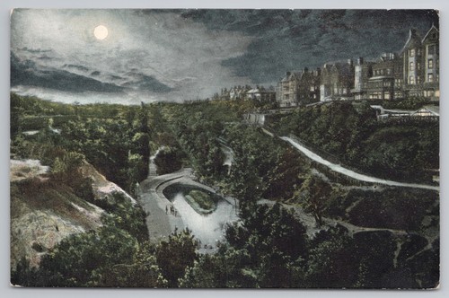Bournemouth moonlight night - moonlight,
