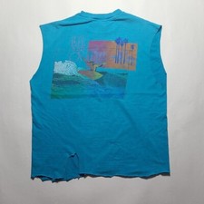 Vintage 80s OP surf t-shirt sz XL